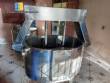 Tanque mezclador de quesos con camisa de acero inoxidable de 300 litros Queijomatic