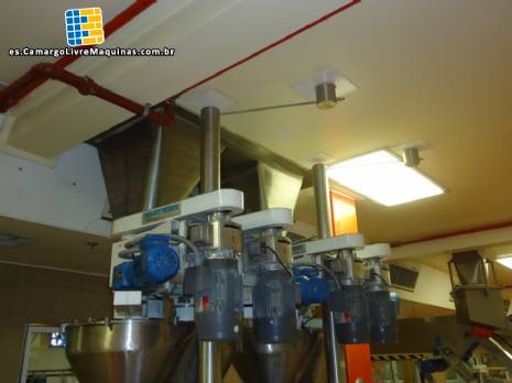 L�nea de llenado de latas de polvo