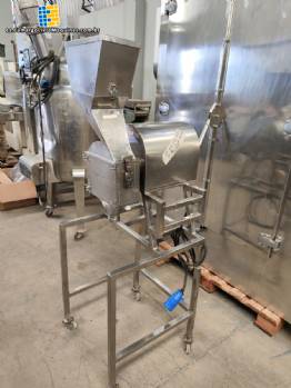 Molino micronizador con cuchillas fijas de acero inoxidable