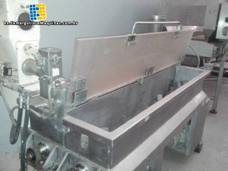 Conjunto de doble mezclador en acero inoxidable