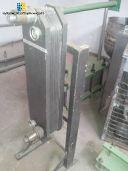 Intercambiador de calor con 2 etapas y 17