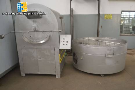 Tostador de caf con enfriador 200 kg