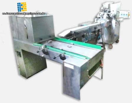 Estirador de Goiabinhas con alimentador de bandeja automtica