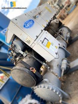 Portador del resorte del tornillo del enfriador del banco de agua