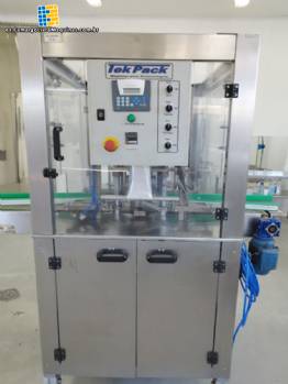 Selladora autom�tica de tarros y botellas de acero inoxidable TekPack