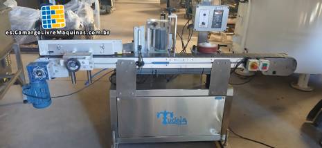 Etiquetadora automtica autoadhesiva para botellas cilndricas
