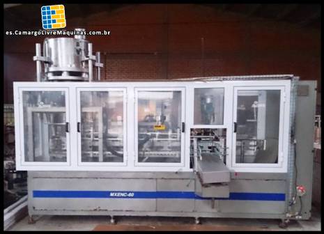 Encaixotadora polvo de relleno y embalaje