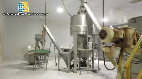 Alimentador de silos y envoltura de polvo Masipack