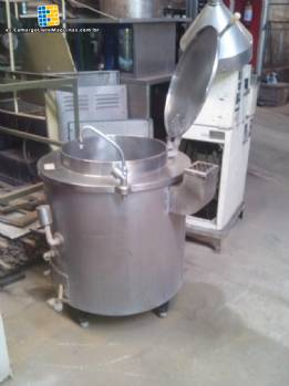 Olla de cocina de acero inoxidable de 50 litros - Camargo Industrial  Maquinas - Equipos de segunda mano