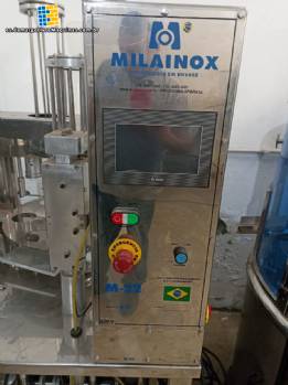 Llenadora de pastas Milainox 1500 botes/hora