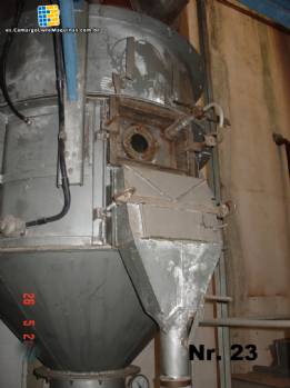 Lecho fluidizado secador de s�lidos, polvos o granulados