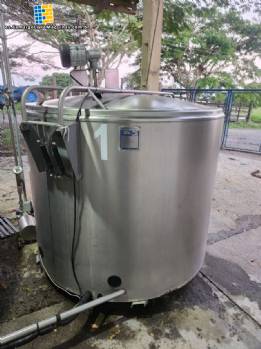 Tanque de expansin de refrigeracin de acero inoxidable para leche de vaca