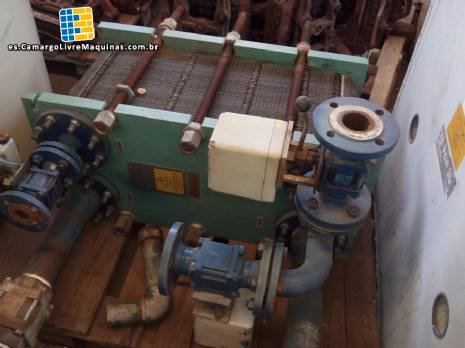 Placa intercambiador de calor alfa laval