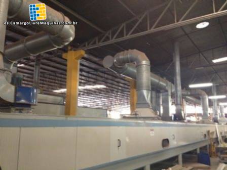 L�nea de pintura qu�mica Cefla Spruzatrice