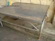 Mesa de acero inoxidable 2,00 x 1,80 metros