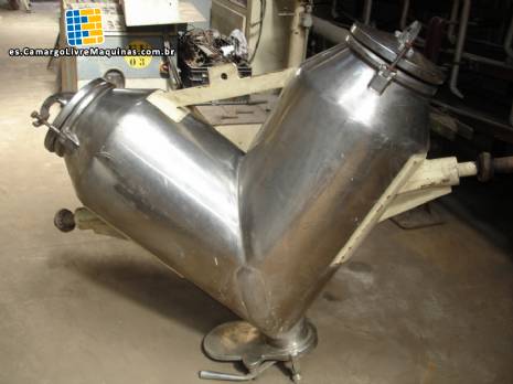 Y mezclador en acero inoxidable