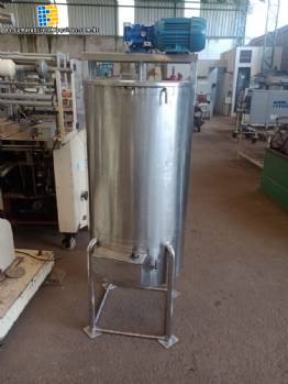 Tanque reactor encamisado de acero inoxidable 170 litros