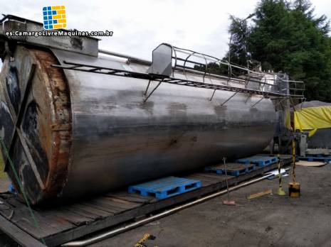 Tanque aislado de acero inoxidable 50.000 L