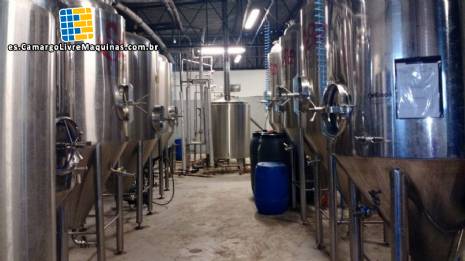 F�brica completa para la producci�n de cerveza