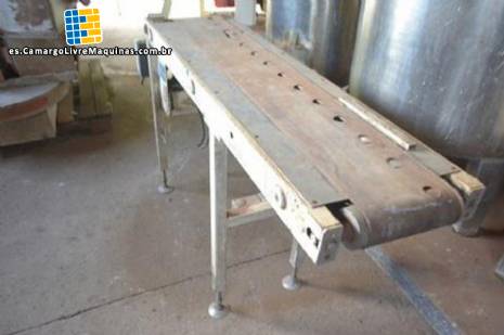 Transportador con 1,50 m de largo y 200 mm de ancho Haas