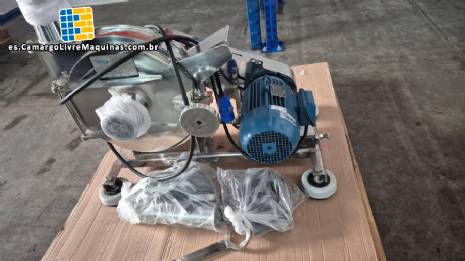 Molino de martillos de acero inoxidable Vieira MS 280 5 HP