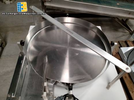 Mesa acumuladora de acero inoxidable 760 mm