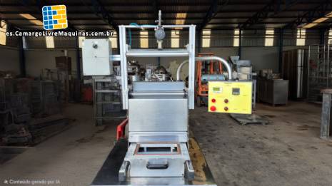 M�quina termoformadora de embalaje semiautom�tica Indata