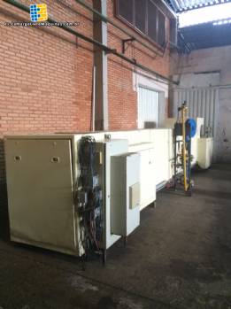 Horno de gas de 30 placas alemn oblea