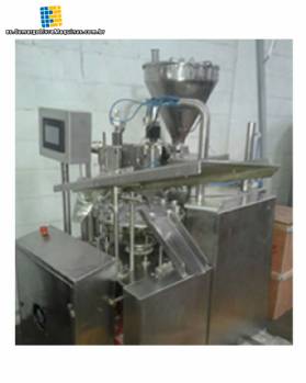 Envasado automtico de tubos cosmticos Fabrima