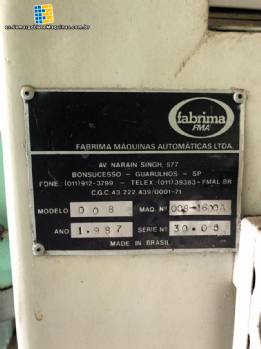 Envoltura de caf en polvo Fabrima