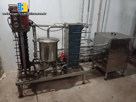 Pasteurizador de lquidos Japa Components de 15.000 litros