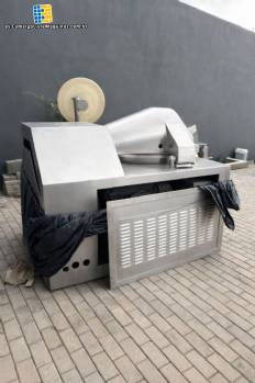 Cortadora procesadora industrial para carnes, pastas, embutidos, verduras, alimento para mascotas Incomaf