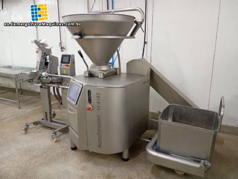 Embutidora al vac�o Handtmann VF 808 S con pinza autom�tica de Lorenzo Barroso