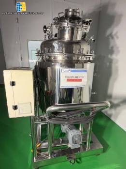 Tanque de acero inoxidable 316 L de 200 L para formulaci�n de medicamentos, para calentamiento por vapor