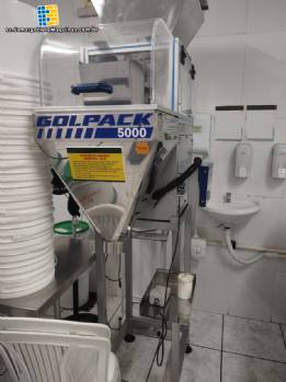 Bscula dosificadora y envasadora de acero inoxidable Golpack 5000