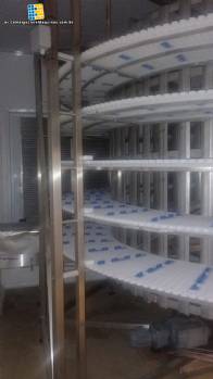 T�nel de congelaci�n helicoidal Girofreezer  ATS Brasil