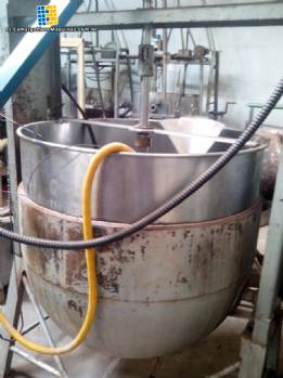 Vaso acero inoxidable modelo de mezclador planetario MSJ