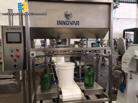 Empaquetadora semiautom�tica con 2 boquillas Innovar