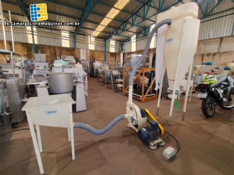 Molino de martillos para molienda micronizada Vieira 5 CV