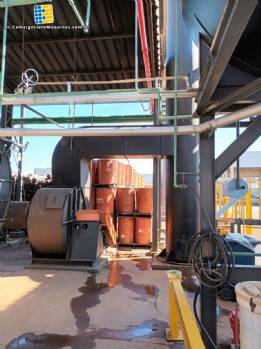 Caldera pirotubular de le�a para generaci�n de vapor