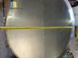 Mesa clasificadora acumuladora giratoria de acero inoxidable de 1100 mm