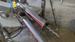 Silo de transferencia con transportador de tornillo de acero inoxidable Maqinox
