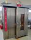 Horno rotativo de acero inoxidable con doble carro a gas Supremax