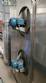 Horno rotativo de acero inoxidable con doble carro a gas Supremax