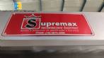 Horno rotativo de acero inoxidable con doble carro a gas Supremax