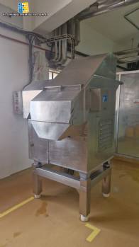 Rompebloques Hermann de 20 HP de acero inoxidable para productos congelados