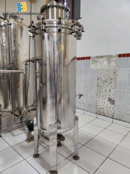 Filtro declorador de acero inoxidable para bebidas Zegla