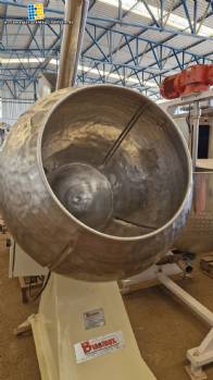 Cubeta Biasinox de acero inoxidable de 100 litros con rejillas