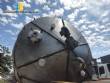 Tanque reactor caliente encamisado para circulacin de agua 45.000 L