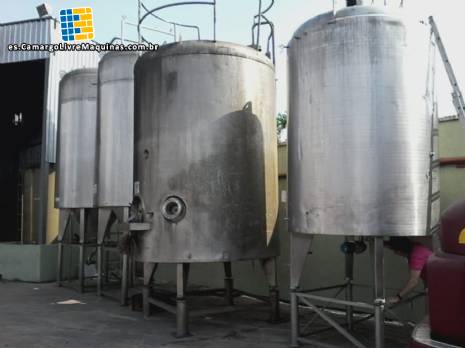 Stainless steel tanks APV